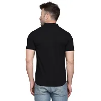 Stylish Multicoloured Cotton Blend Short Sleeves Regular Fit Casual Shirt For Men-thumb1