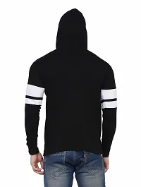 Stylish Multicoloured Cotton Blend Solid Long Sleeves Hoodies For Men-thumb1