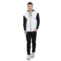 Stylish Multicoloured Cotton Blend Solid Long Sleeves Hoodies For Men-thumb3