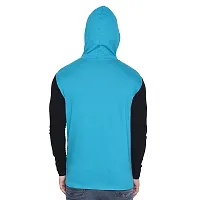 Stylish Multicoloured Cotton Blend Solid Long Sleeves Hoodies For Men-thumb3