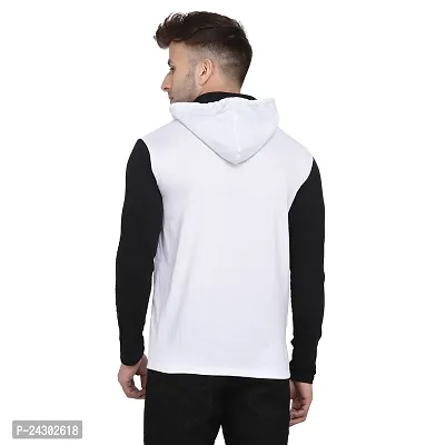 Stylish Multicoloured Cotton Blend Solid Long Sleeves Hoodies For Men-thumb2