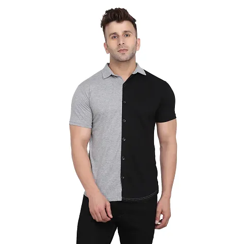 Must Have Cotton Blend Short Sleeves Casual Shirt 