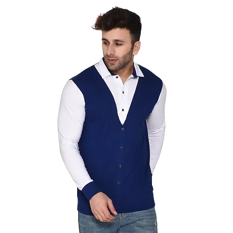 Hot Selling Cotton Blend Long Sleeves Casual Shirt 