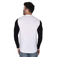 Stylish White Cotton Blend Long Sleeves Regular Fit Casual Shirt For Men-thumb1