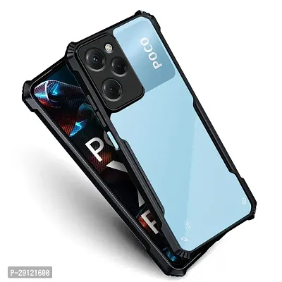 Mezmo Shock Proof|Drop Protection | Scratch-Resistant Eagle Back for POCO X5 Pro 5G