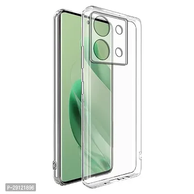 Mezmo Ultra-Hybrid Clear| Shockproof Design | Camera Protection Bump | Soft Back | Bumper Case Cover for Infinix Zero 30