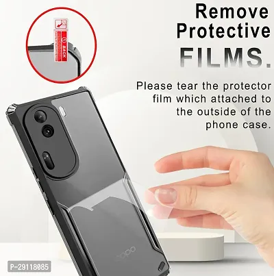 Mezmo Shock Proof|Drop Protection | Scratch-Resistant Eagle Back for Reno 11 Pro-thumb2