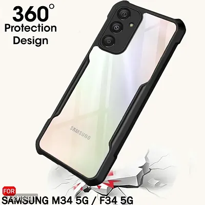 Mezmo Shock Proof|Drop Protection | Scratch-Resistant Eagle Back for Samsung F34 5G-thumb2