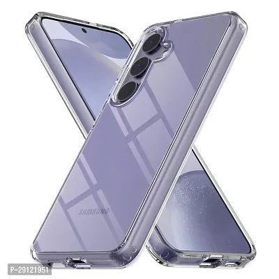 Mezmo Ultra-Hybrid Clear| Shockproof Design | Camera Protection Bump | Soft Back | Bumper Case Cover for Samsung S24-thumb0