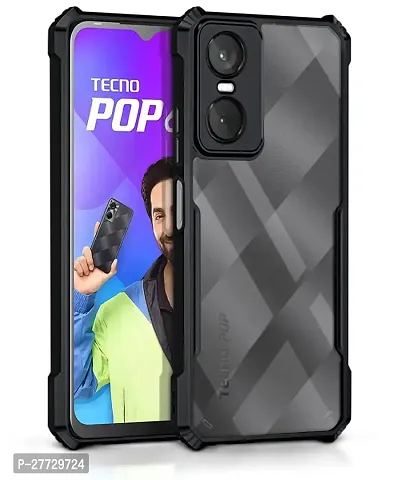 Mezmo Shock Proof|Drop Protection | Scratch-Resistant Eagle Back for Tecno POP 6 PRO