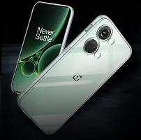 Mezmo Ultra-Hybrid Clear| Shockproof Design | Camera Protection Bump | Soft Back | Bumper Case Cover for OnePlus Nord 3 5G-thumb3