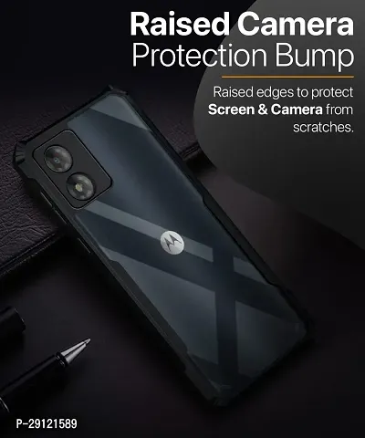 Mezmo Shock Proof|Drop Protection | Scratch-Resistant Eagle Back for Moto E13-thumb4