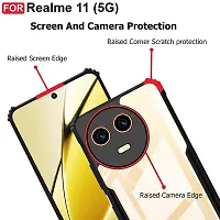 Mezmo Shock Proof|Drop Protection | Scratch-Resistant Eagle Back for Realme 11X-thumb2