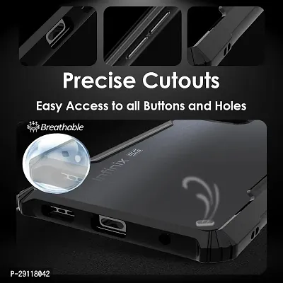 Mezmo Crystal Clear 360 Degree Protection TPU+PC Back Cover for Infinix Hot 30 5G-thumb4