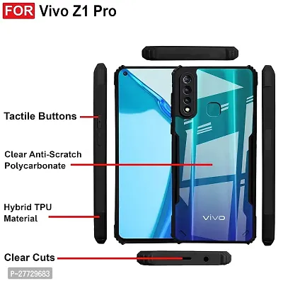 Mezmo Shock Proof|Drop Protection | Scratch-Resistant Eagle Back for Vivo Z1 Pro-thumb3