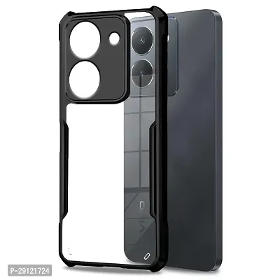 Mezmo Shock Proof Eagle Back Cover for Vivo Y36 - Black-thumb2