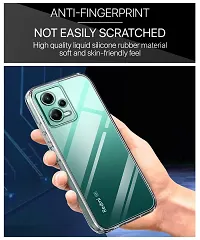 Mezmo Ultra-Hybrid Clear| Shockproof Design | Camera Protection Bump | Soft Back | Bumper Case Cover for Redmi Note 12 5G-thumb4