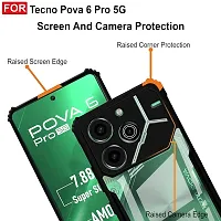 Mezmo Crystal Clear 360 Degree Protection TPU+PC Back Cover for Tecno POVA 6 Pro 5G-thumb3