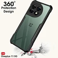 Mezmo Shock Proof Eagle Back Cover for OnePlus 11 - Black-thumb1