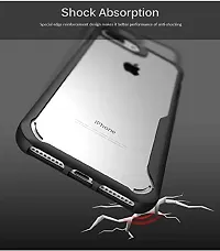 Mezmo Shockproof Crystal Clear Eagle Back Cover With 360 Protection for iPhone 6 Plus - Black-thumb4