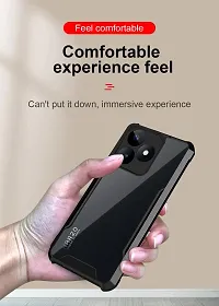 Mezmo Shock Proof Eagle Back Cover for Realme C53 - Black-thumb1