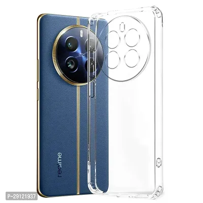 Mezmo Ultra-Hybrid Clear| Shockproof Design | Camera Protection Bump | Soft Back | Bumper Case Cover for Realme 12 Pro