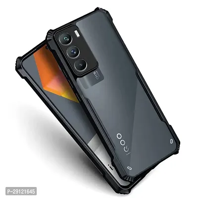 Mezmo Shock Proof Eagle Back Cover for IQOO 9 SE 5G - Black-thumb2