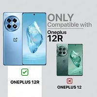 Mezmo Ultra-Hybrid Clear| Shockproof Design | Camera Protection Bump | Soft Back | Bumper Case Cover for OnePlus 12R-thumb1