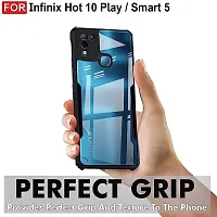 Mezmo Shock Proof|Drop Protection | Scratch-Resistant Eagle Back for Infinix Hot 10 Play-thumb1