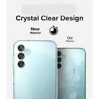 Mezmo Ultra-Hybrid Clear| Shockproof Design | Camera Protection Bump | Soft Back | Bumper Case Cover for Samsung M14 5G-thumb2