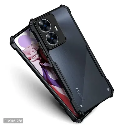 Mezmo Shock Proof Eagle Back Cover for Realme C55 - Black