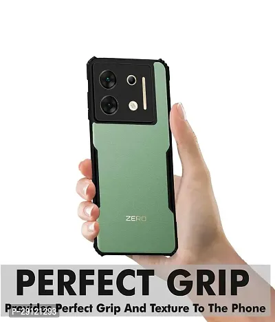 Mezmo Shock Proof|Drop Protection | Scratch-Resistant Eagle Back for Infinix Zero 30-thumb3