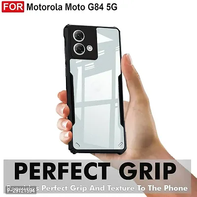 Mezmo Shock Proof|Drop Protection | Scratch-Resistant Eagle Back for Moto G84 5G-thumb2