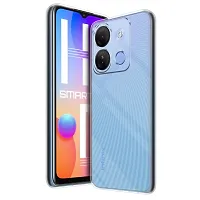 Shockproof Crystal Clear Transparent Back Cover for Infinix Smart 7 HD-thumb2