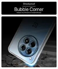 Mezmo Ultra-Hybrid Clear| Shockproof Design | Camera Protection Bump | Soft Back | Bumper Case Cover for OnePlus 12R-thumb3