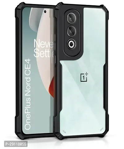 Mezmo Crystal Clear 360 Degree Protection TPU+PC Back Cover for OnePlus Nord CE 4-thumb0