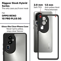 Mezmo Shock Proof Eagle Back Cover for Reno 10 Pro Plus - Black-thumb3