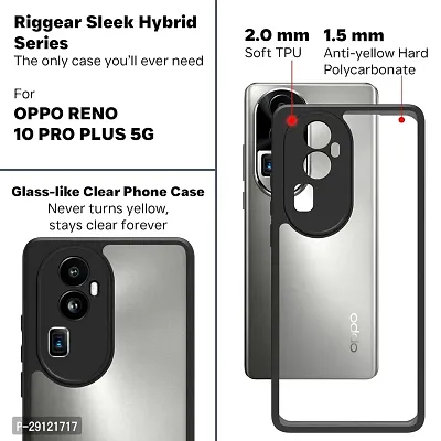 Mezmo Shock Proof Eagle Back Cover for Reno 10 Pro Plus - Black-thumb4