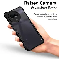 Mezmo Shock Proof Eagle Back Cover for Realme 11 5G - Black-thumb2