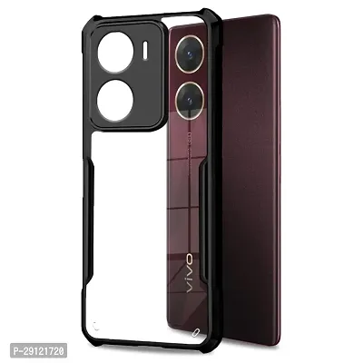 Mezmo Shock Proof Eagle Back Cover for Vivo 29E - Black-thumb2