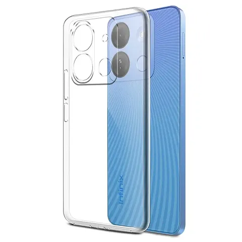 OO LALA JI Crystal Clear for IQOO Z6 Pro Back Cover Transparent