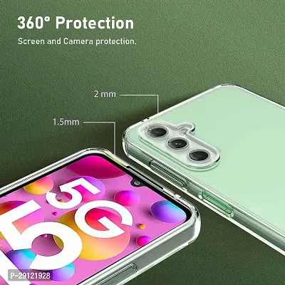 Mezmo Ultra-Hybrid Clear| Shockproof Design | Camera Protection Bump | Soft Back | Bumper Case Cover for Oppo F15 5G-thumb2