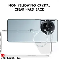 Mezmo Ultra-Hybrid Clear| Shockproof Design | Camera Protection Bump | Soft Back | Bumper Case Cover for OnePlus 11R-thumb1