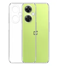 Mezmo Ultra-Hybrid Clear| Shockproof Design | Camera Protection Bump | Soft Back | Bumper Case Cover for OnePlus Nord CE 3 Lite-thumb3