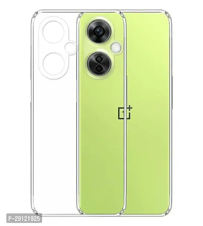 Mezmo Ultra-Hybrid Clear| Shockproof Design | Camera Protection Bump | Soft Back | Bumper Case Cover for OnePlus Nord CE 3 Lite-thumb4