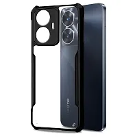 Mezmo Shock Proof Eagle Back Cover for Realme C55 - Black-thumb1