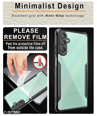 Mezmo Crystal Clear 360 Degree Protection TPU+PC Back Cover for Samsung F15 5G | Samsung M15 5G-thumb3