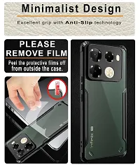 Mezmo Crystal Clear 360 Degree Protection TPU+PC Back Cover for Infinix Note 40 Pro-thumb3