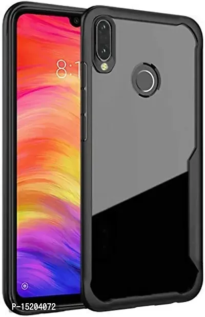 Mezmo Shockproof Crystal Clear Eagle Back Cover With 360 Protection for Redmi Y2 - Black-thumb0