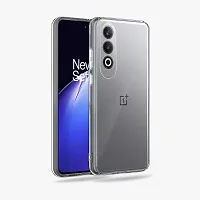 Mezmo Ultra-Hybrid Clear| Shockproof Design | Camera Protection Bump | Soft Back | Bumper Case Cover for OnePlus Nord Ce 4-thumb1